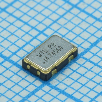 WTL5K85426FO - Кварцевый генератор 14.7456 МГц для поверхностного монтажа