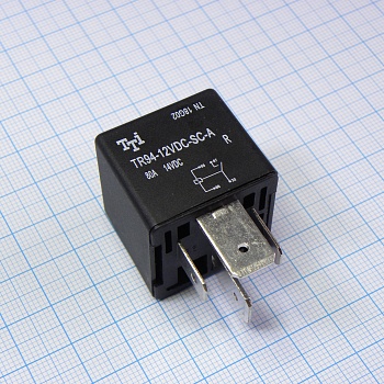 TR94-12VDC-SC-A - Автомобильное реле 80А один контакт на замыкание катушка 12В 80Ом
