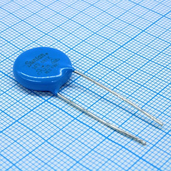 TSV14D681K - Варистор 420Vac/560Vdc, 4500A, 680V(1mA), 0.6Вт радиальные выводы, россыпь