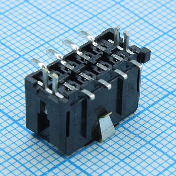 430450815 - Соединитель провод-плата 8 контактов шаг 3мм SMD серия Micro-Fit