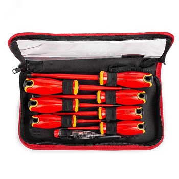 НИО-2208 серия Слим - Набор диэлектрических отверток для работ под напряжением до 1000 В