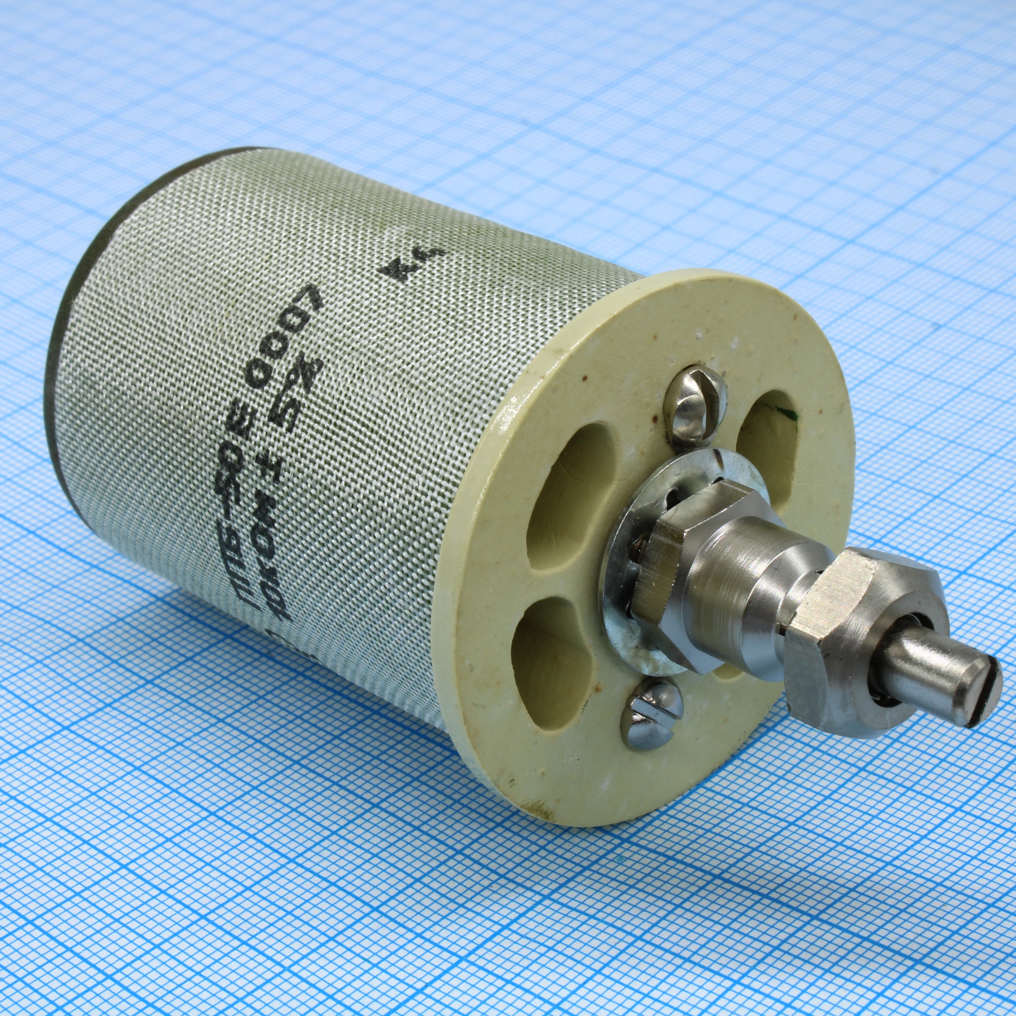 ППБ-50Е  10К ±5% - Резистор переменный проволочный 10кОм ±5% 50Вт