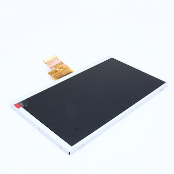 WF70A7TIAHLNN0# - TFT 7.0", 1024 x 600, LED подсветка, интерфейс LVDS, встроенный контр. EK79001HE + EK73215BCGA, яркость 600 cd/m2, 12 o'clock., -20...+70°C