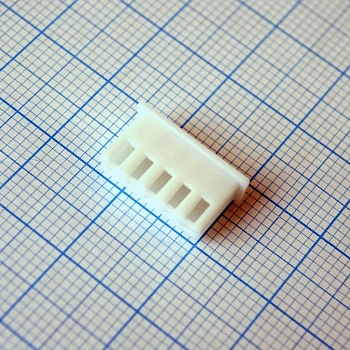 I-DS1069-SCW005 - Серия XH. Корпус разъема - розетка на кабель 5 контактов, шаг 2.5мм / требуются контакты T-DS1069-SC600