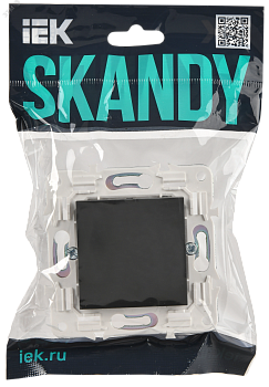 SKANDY Заглушка с суппортом SK-C01T титан IEK SK-PL10-K48