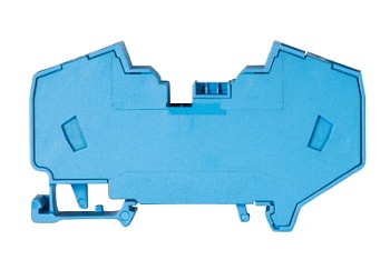 Клемма WKF 16/35 PV/WKFN BLAU - Клемма распределения потенциала, тип фиксации провода: пружинный, номинальное сечение: 16 мм кв., 76A, 800V, ширина: 12 мм, цвет: синий, тип монтажа: DIN