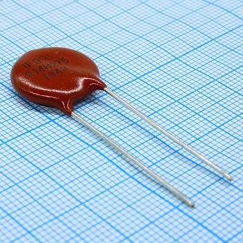 V14H275P - Варистор из оксида металла 275В переменного тока/350В постоянного тока 6000A 473В предел монтаж в отверстие радиальный россыпь