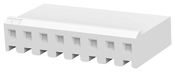640250-8 - Корпус разъема розетка 8 контакт(-ов) 3.96мм прямой монтаж на кабель