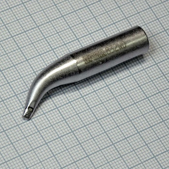 0832WD - Жало паяльное для паяльников ERSA BasicTool, ErgoTool, PowerTool, RT-80, MultiPro, MultiSprint, Multi-TC, PTC-70, ERSA 25+, ERSA 35+, изогнутый клин 2,5х1,0 мм