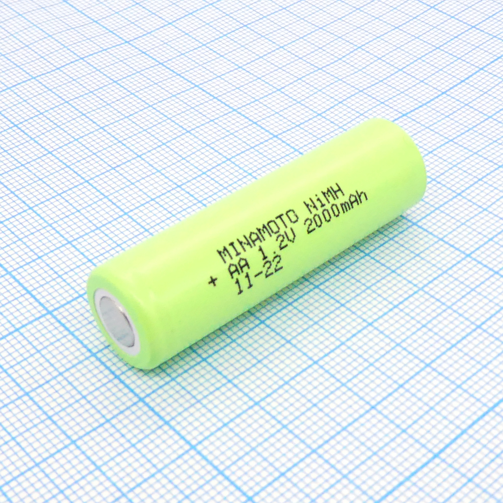 Аккумулятор 15х51мм 2000мАч - Аккумулятор никель-металл-гидридный (Ni-Mh)