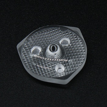 ATV16D160G46W - Линза широкоугольная (TV back light lens), 2835/3030, эфф=93%, ~160°, D=15,5mm  H=mm, PMMA