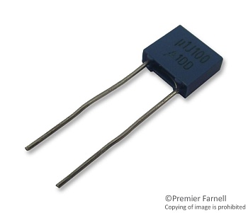 B32529C1104J189 - Конденсатор полиэтилентерефталатный 100В 0.1мкФ ±5% шаг 5мм