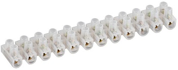 Зажим винтовой ЗВИ-10 2.5-6кв.мм 12пар UZV10-010-006-K01-10-G