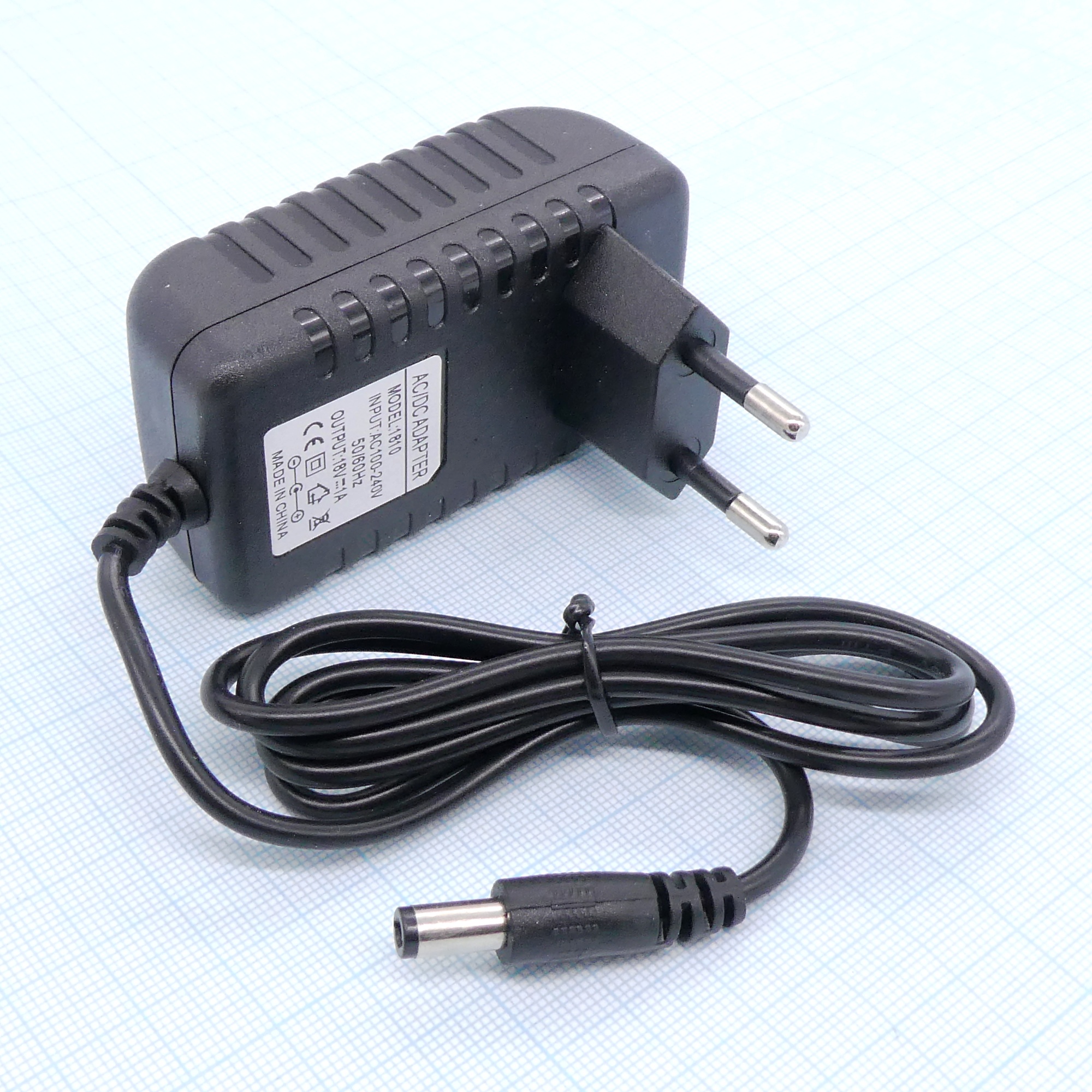 Блок питания 18В 1А (разъём 5.5*2.5мм) - Импульсный блок питания (адаптер) 18В 1А