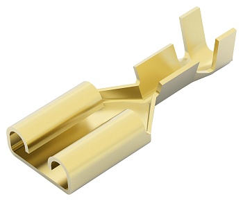 5-160506-1 - Наконечник кабельный ножевой (гнездо) обжимной