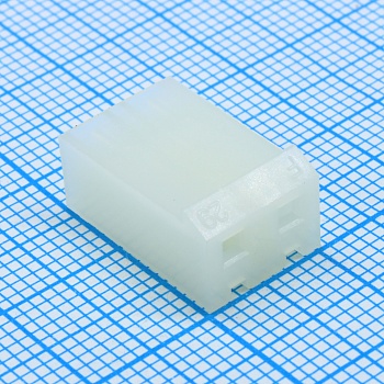 DS1074-2FCT - Корпус разъема питания MHU-xx, гнездо 2pin, шаг 5.08мм