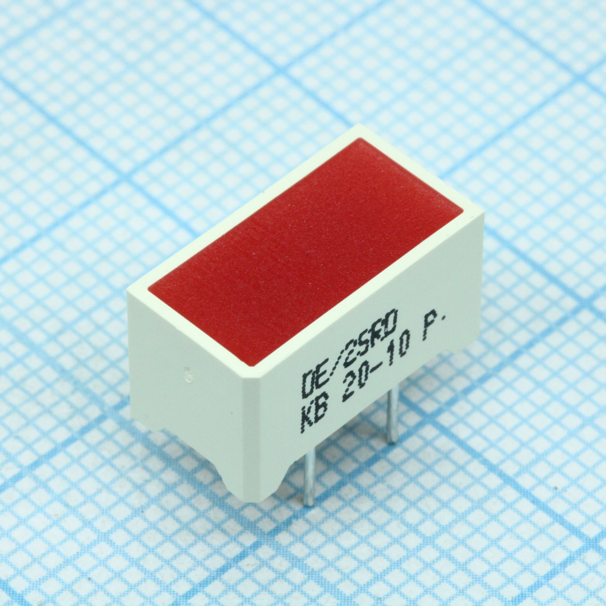 DE/2SRD - LED модуль/7,5х14мм/красный/640нм/100-300мкд