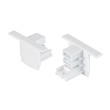 Заглушка LGD-4TR-CAP-F-WH (C) 033404 - Заглушка для встраиваемых треков 4TR, цвет белый. Без входа для питания. При использовании с треками и аксессуарами другой серии возможно отличие по цвету.