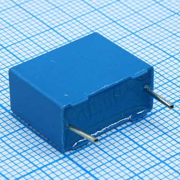 B32522N6474J - Конденсатор металлоплёночный полиэтилентерефталатный 0.47мкФ 450В ±5% (18х8.5х14.5мм) шаг выводов 15мм 125°С автомобильного применения россыпь