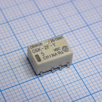 G6K-2FY-TR-5VDC - Signal Relay 5VDC 1A DPDT(10x7.8x5.2)mm