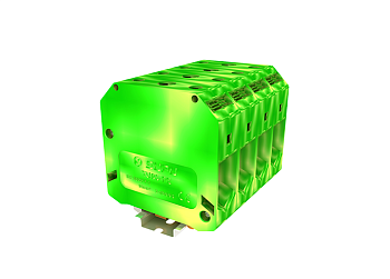 Заземляющая клемма TU95-2-PE - Заземляющая клемма, тип фиксации провода: винтовой, номинальное сечение: 95 мм кв., ширина: 25 мм, цвет: желто-зеленый, тип монтажа: DIN 35