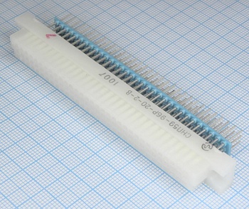 СНП59-96/95х11Р-20-2-В - Прямая розетка в три ряда