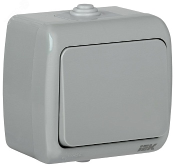 Выключатель 1-кл. 1п ОП Aquatic 10А IP54 ВС-20-1-0-А сер. EVA10-K03-10-54