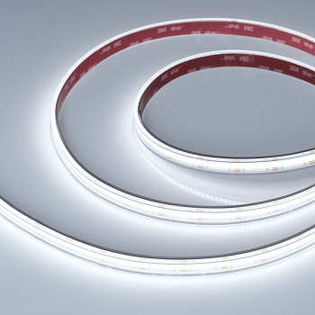 Лента герметичная COB-PS-X640-12mm 24V White-MIX (23 W/m, IP67, CSP, 5m) 039965 - Лента COB сплошной засветки без видимых светодиодов, герметичная IP67 (PS - силиконовая экструзия). Светодиоды CSP, 640 шт/м (3200 шт на 5 м), белая плата, скотч 3M. Цвет MI