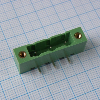 2EDGRM-7.62-03P-14-00A(H) - Разъемный клеммный блок на плату, 3 контакта. Серия 2EDGRM-7.62
