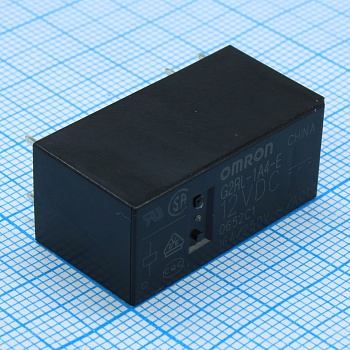 G2RL-1A4-E 12DC - Реле силовое, 16А один контакт на замыкание катушка 12В