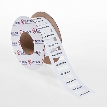 Маркер для контейнеров HIC-2-20-10-W - Маркер для конейнеров CHL, STC, DMP, высота 10 мм, длина 20 мм, цвет белый, для принтера: RT200, RT230, в упаковке 400 маркеров