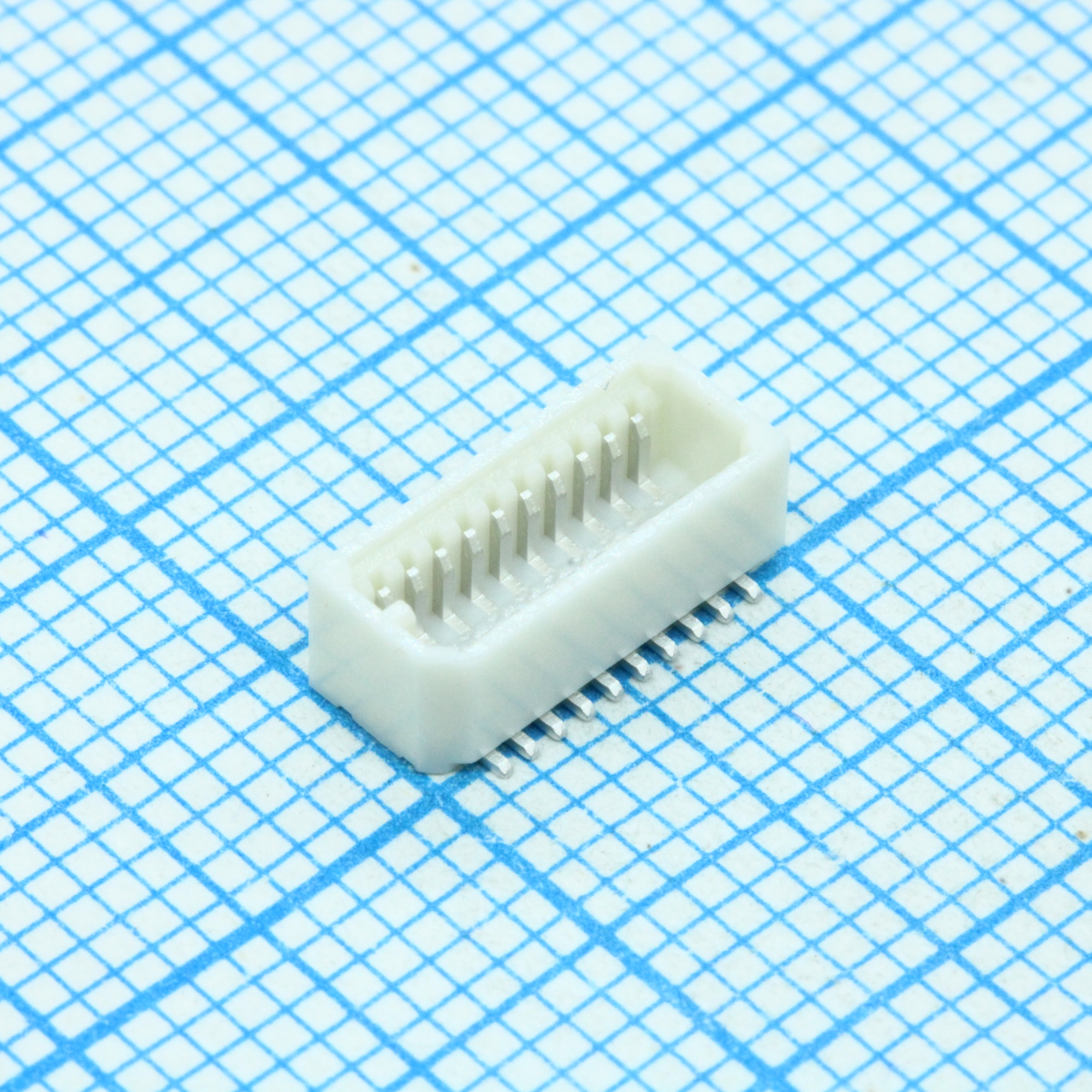 533072071 - Межплатный соединитель SlimStack 20 контактов шаг 0.8мм вилка вертикальный