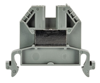 Клемма 9700A/6 S35 - Проходная клемма, тип фиксации провода: винтовой, номинальное сечение: 4 мм кв., 32A, 800V, ширина: 6 мм, цвет: серый, тип монтажа: DIN 35