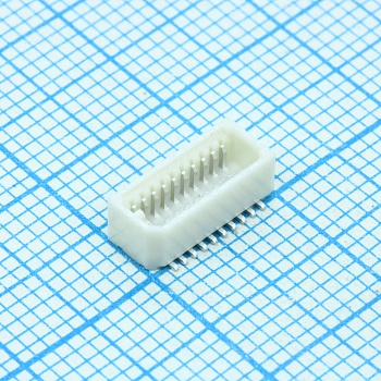 533072071 - Межплатный соединитель SlimStack 20 контактов шаг 0.8мм вилка вертикальный