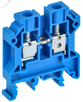 Колодка клеммная CTS 6мм2 синяя YCT10-00-K07-006