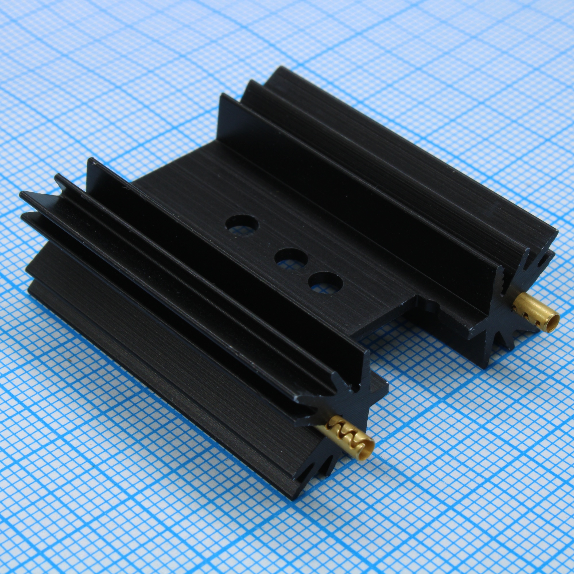SK 104 38.1 STS - Радиатор анодированный 38,1мм под винт
