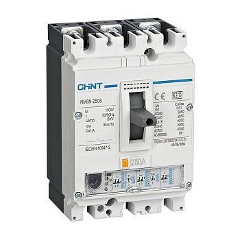 Выключатель автоматический 3п 400А 50кА NM8N-400S EN с электрон. расцеп. CHINT 269403