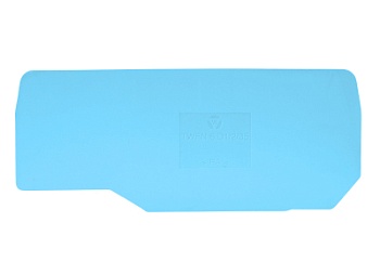 Пластина разд. TWFN 6 D1/2/35 BLAU - Разделительная пластина, для клемм WKFN 6 D1/2..., цвет: синий