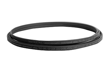 Кабель нагревательный саморег. 30Вт/м с экраном 16 AWG термопласт TKE-SRL-30-2CR