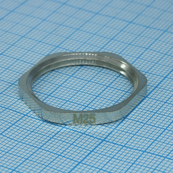 DLM-M25M (metall) - Гайка для кабель ввода DDL-M25M (metall)