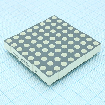 TA23-11SYKWA - Матричный индикатор 58мм/8x8/желтый/590нм/26-80.5мкд/ОА