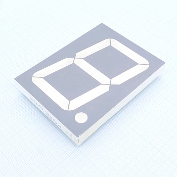 SC40-18EWA - 1 разрядный индикатор 101,2мм/красный/625нм/18-44мкд/ОК