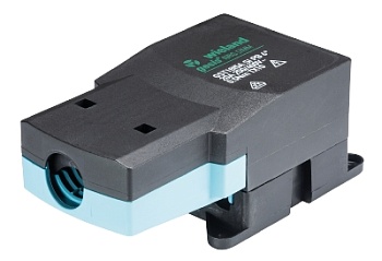 Адаптер GST18I5A S1 F7 PB 92.050.1653.0 - Модуль подвода питания + DIMM для плоского кабеля 5 полюсов, номинальное напряжение: 250V / 400V, номинальный ток: 20A, цвет: черный, цвет основания: синий серия gesis NRG