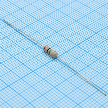 CFR-0,25W-2M - Резистор углеродистый 0.25Вт 2МОм ±5% ТКС -1500ppm/°C....0ppm/°C