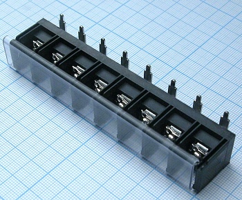 DG78R-B-08P-13-00A(H) - Барьерный клеммный блок 8 контактов. Серия DG78R-B