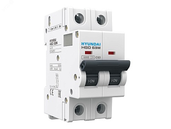 Выключатель автоматический модульный двухполюсный 32А 6кА С HGD HGD63M2PMCS0000C00032_C