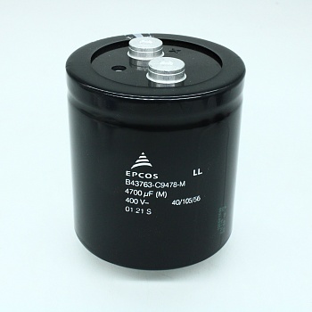 B43763C9478M - Алюминиевый электролитический конденсатор 400В 4700мкФ 90*97mm 105°C