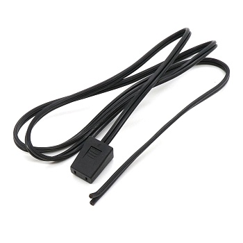 A2-10 - Кабель питающий, для вентиляторов AC (предназначен для питания вентиляторов с разъемом под терминал - плоскими коннекторами 2.8x0.3мм). 1м, без вилки