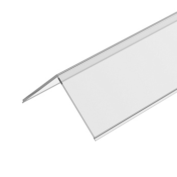 Экран ARH-KANT-H30-2000 Square Clear-PM 016576 - Прозрачный экран PMMA для профиля KANT-H30. угловой, длина 2000мм. Цена за 1м.