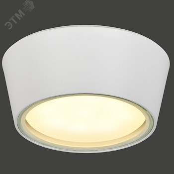 Светильник уличный 5104 GX53 IP65 потолочный бел. IEK LT-UPU0-5104-GX53-1-K01